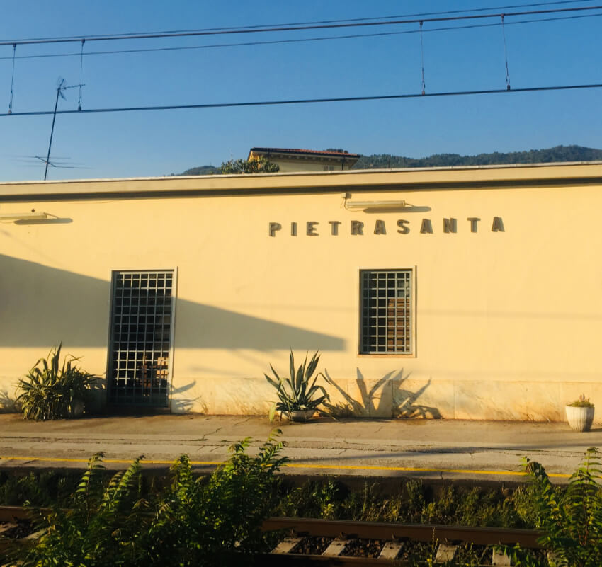 Giulia Bresciani a Pietrasanta